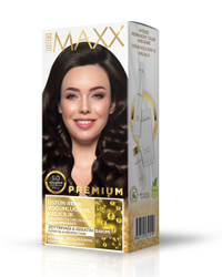 Fotoja e Ngjyrë për flokë Maxx Deluxe Premium, 5.0 Light Brown, 50ml