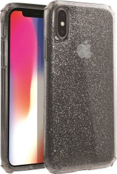 Fotoja e Mbrojtëse Uniq Clarion Tinsel për iPhone Xs Max, e zezë