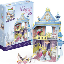 Fotoja e Puzzle 3D Dollhouse Fairytale Castle Cubicfun