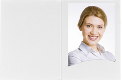Fotoja e Set mbrojtëse për foto pasaporte Daiber Profi-Line, 7x10 cm, 100 copë, të bardha
