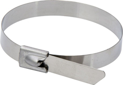 Fotoja e Lidhëse kabllosh Dedra Steel SS304, 4.6 x 200 mm, 5 copë, të argjendta
