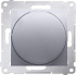 Fotoja e Dimmer rrotullues LED Kontakt-Simon 54 Premium DS9L.01 / 43 (WMDS-004xLx-043), 230 V, 2–250 W, i argjendtë, Picture 1