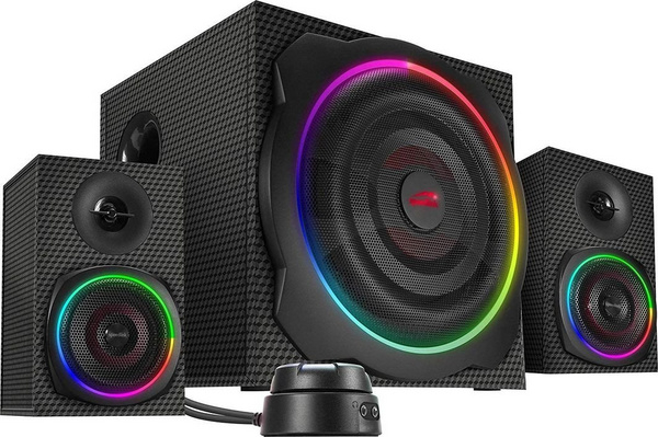 Fotoja e Altoparlantë kompjuteri Speedlink Gravity Carbon RGB, të zi