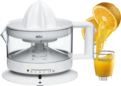 Fotoja e Shtrydhëse frutash Braun Citrus Juicer CJ3000, 20W, e bardhë