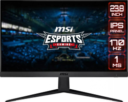 Fotoja e Monitor MSI G2412F, 23.8", Full HD (1920 x 1080), i zi