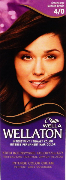 Fotoja e Krem ngjyrosës për flokë Wella 4/0 Medium Brown