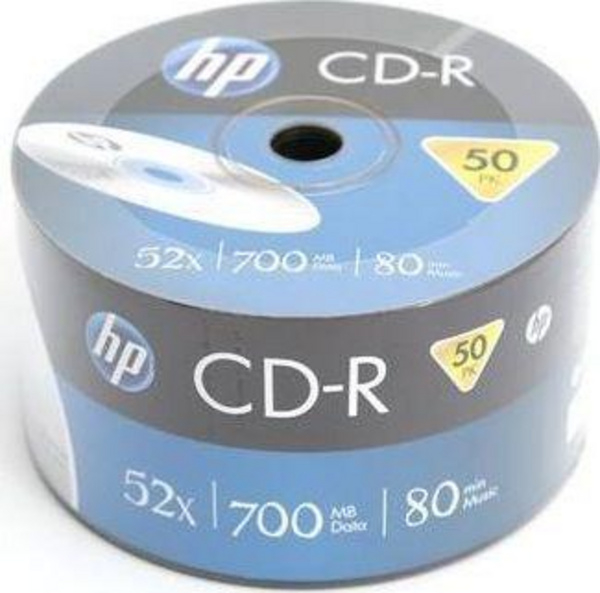 Fotoja e CD HP CD-R 700MB 52x, 50 copë