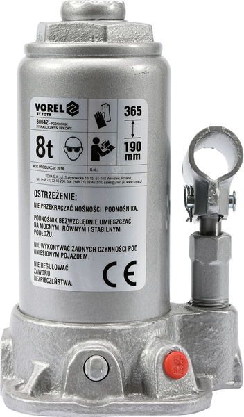 Fotoja e Krik hidraulik Vorel 80042, 8T