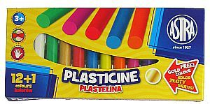 Fotoja e Plastelinë Astra, 12+1 ngjyra