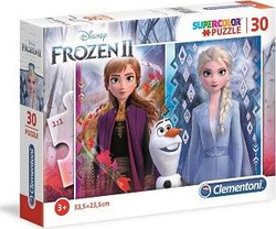 Fotoja e Puzzle Clementoni Frozen 2, 33.5 x 23.5 cm, 30 elemente