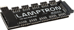Fotoja e Hub për kompjuter Lamptron SP103 10x RGB