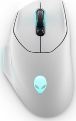 Fotoja e Maus Dell Alienware AW620M, i bardhë