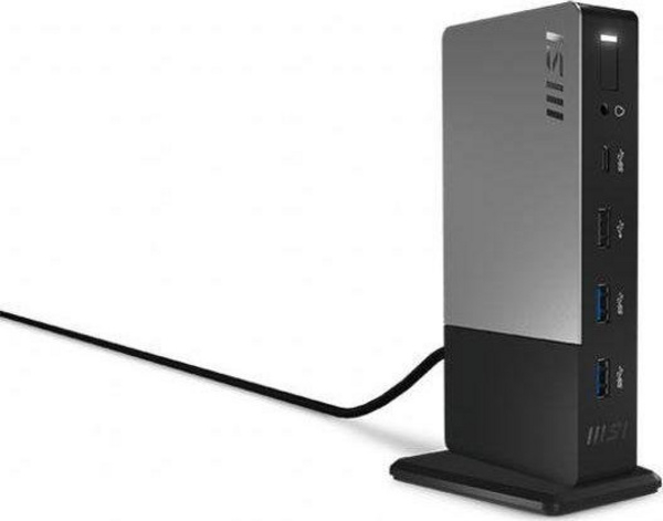 Fotoja e Replikator MSI II USB-C, i zi / i argjendtë