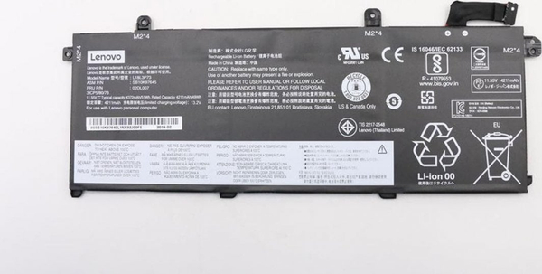 Fotoja e Bateri Lenovo Internal, 3 qeliza, 50Wh, LiIon, e zezë