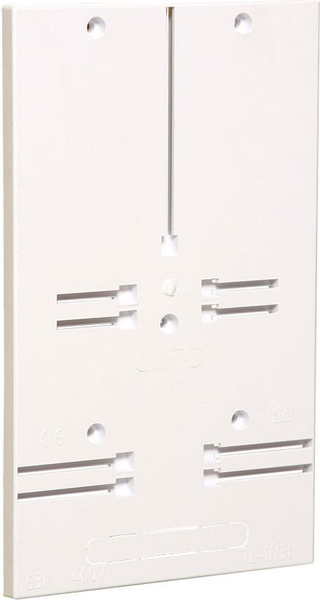 Fotoja e Kuti plastike për orë rryme Elektro-Plast (0102-00), 333 x 201 mm, 3F, e bardhë