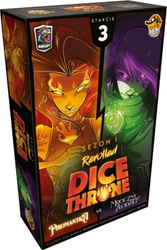 Fotoja e Karta lojërash Lucky Duck Dice Throne: Clash 3 - Pyromancer vs Dark Thief