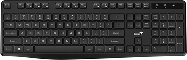 Fotoja e Set tastierë + maus Genius KB-7200, wireless 2.4GHz, USB, CZ+SK, e zezë
