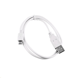 Fotoja e Kabllo C-Tech USB A - MicroUSB CB-USB2M-20W, 2m, e bardhë