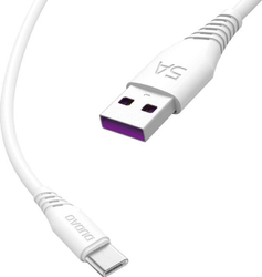 Fotoja e Kabllo Dudao USB A - USB (52143), 1m, e bardhë