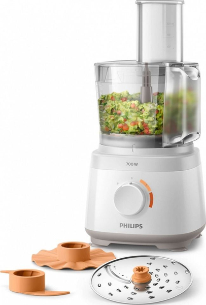Fotoja e Përpunues ushqimi Philips, 700W, i bardhë