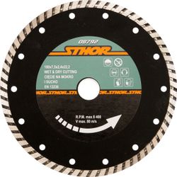 Fotoja e Disk prerës Sthor Diamond Turbo Disc 08791, 125mm