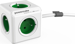 Fotoja e Kordon zgjatues PowerCube (2300GN/FREXPC), 1.5m, i gjelbër