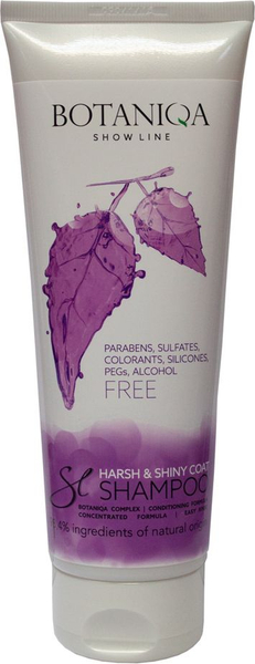 Fotoja e Shampon për qen Botaniqa Show Line Harsh & Shiny Coat Shampoo 250 ml