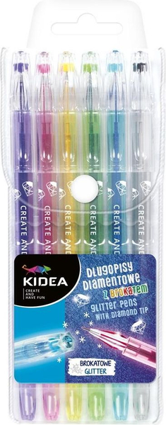 Fotoja e Stilolapsa Derform Diamond Glitter, 6 ngjyra