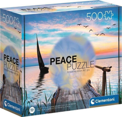 Fotoja e Puzzle peizazhi Clementoni, 500 pjesë