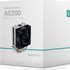 Fotoja e Ftohës për procesor Deepcool AG200 (R-AG200-BKNNMN-G), 100W, 1150/1151/1155/1156/1200,AM4,1700/1851,AM5, Picture 9