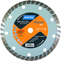 Fotoja e Disk prerës Norton Vulcan Jet, 180 mm