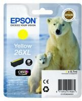 Fotoja e Ngjyrë Epson C13T26344010, nr 26, e verdhë