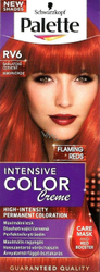 Fotoja e Ngjyrë për flokë Schwarzkopf Palette Intensive Creme, RV6 Scarlet Red