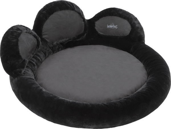 Fotoja e Shtrat për kafshë Hobbydog PAW EXCLUSIVE, L, i zi/hirtë