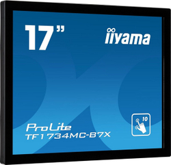 Fotoja e Monitor me prekje Iiyama ProLite TF1734MC - B7X, 17'', SXGA, i zi