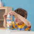 Fotoja e Kullë druri puzzle Viga Toys VIGA PolarB, 11 copë, shumëngjyrëshe, Picture 4