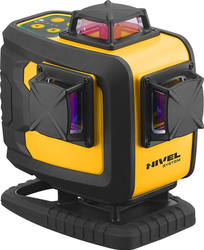 Fotoja e Laser kryqëzimi Nivel CL4D-G, 60 m, i zi/verdhë