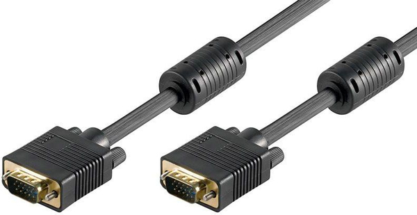 Fotoja e Kabllo rrjeti Goobay D-Sub (VGA) - D-Sub (VGA), 3m, e zezë