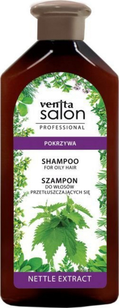 Fotoja e Shampo për flokë të yndyrshme Venita Salon Nettle, 500 ml