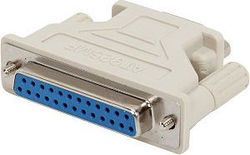 Fotoja e Përshtatës StarTech DB-9 - DB-25, krem