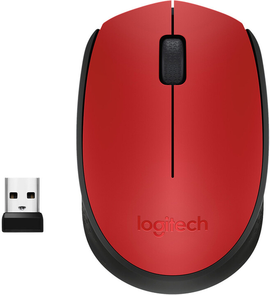 Fotoja e Maus Logitech M171, i kuq