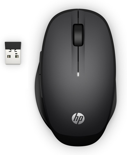 Fotoja e Maus HP Dual Mode, RF Wireless, i zi