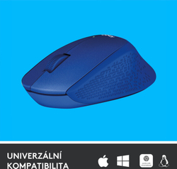 Fotoja e Maus Logitech M330, Wireless, i kaltër