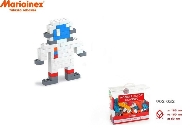 Fotoja e Set ndërtimi për fëmijë Marioinex Klocki Classic, 95 elemente, +3 vjeç