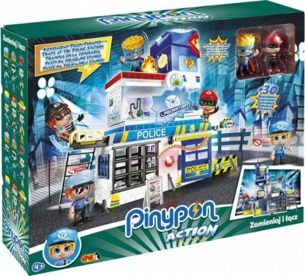Fotoja e Figura Epee PinyPon - Set i stacionit policor (16059), 30 artikuj
