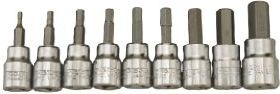 Fotoja e Set çelësash bit AF Teng Tools M3811, 8 copë, 3/8″, çelik CrV