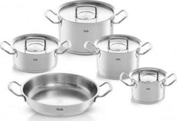 Fotoja e Set enë gatimi Fissler, 5 pjesë, të argjendta