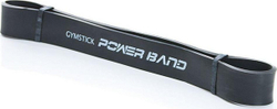 Fotoja e Shirit gome për ushtrime Gymstick Powerband Mini Power, 61cm, i zi