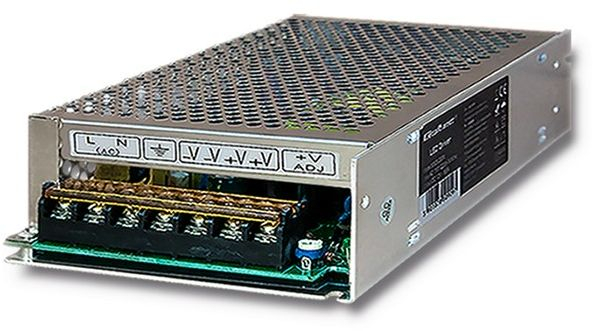 Fotoja e Transformator LED Qoltec, 12V, 150W, 12.5A