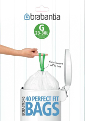 Fotoja e Qese plehrash Brabantia 375668, 30 l, 40 copë